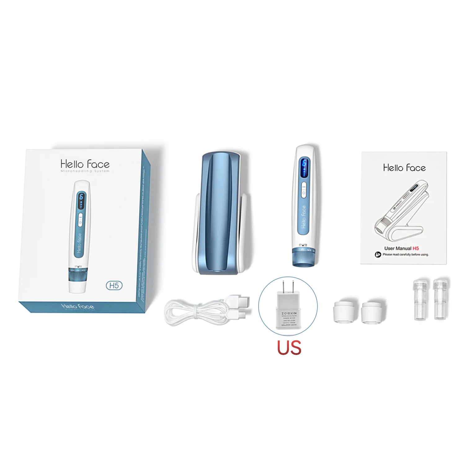 Hello Face H5 Microneedling Derma Pen