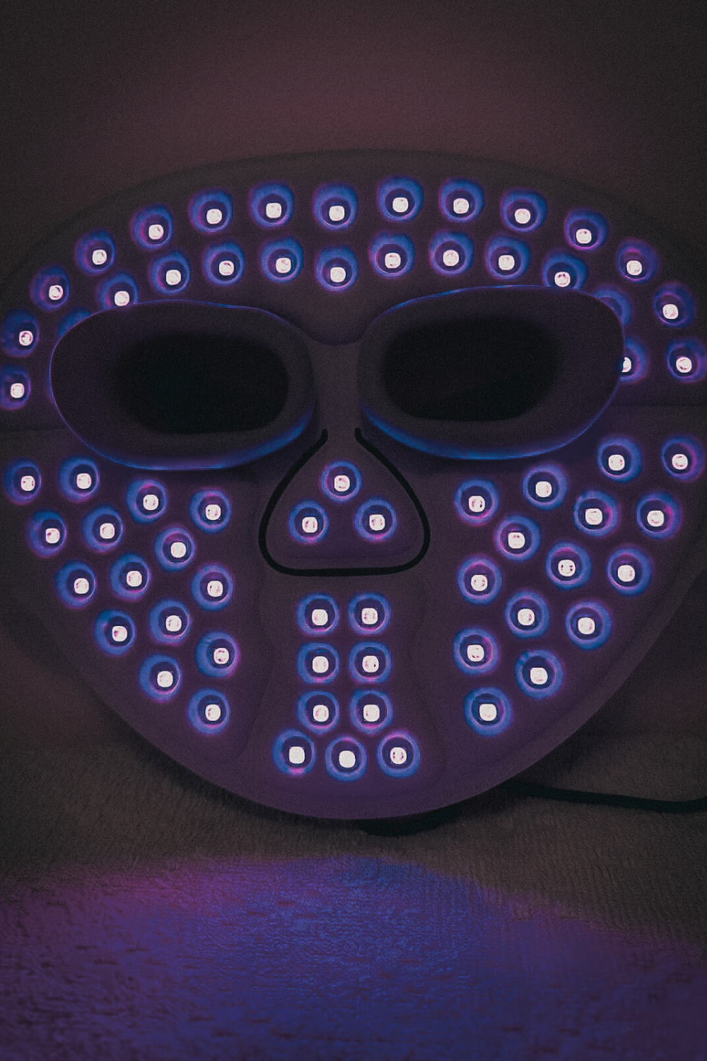 Hello Face LED Light Therapy Mask - 4 Soothing Light Modes for Relaxation and Radiance