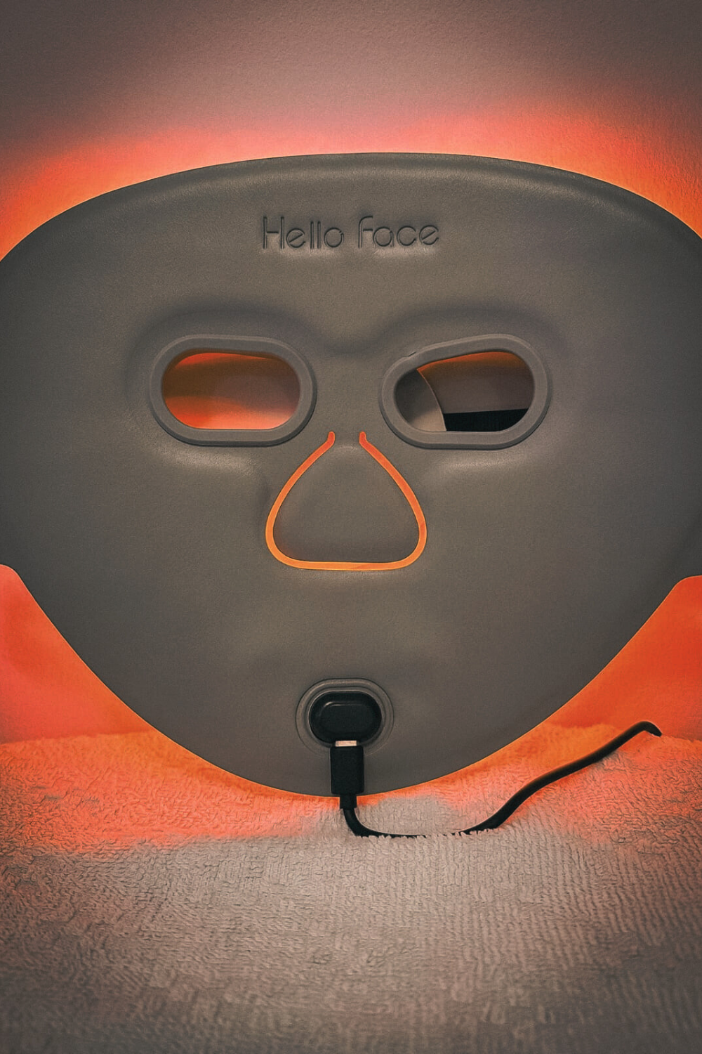 Hello Face LED Light Therapy Mask - 4 Soothing Light Modes for Relaxation and Radiance