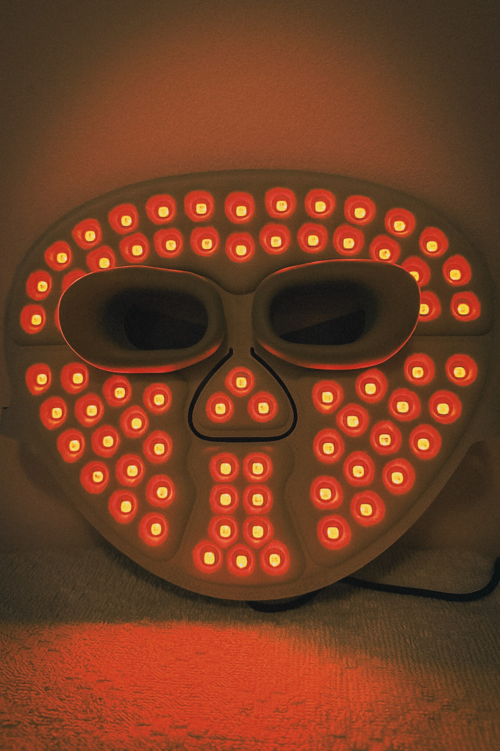 Hello Face LED Light Therapy Mask - 4 Soothing Light Modes for Relaxation and Radiance