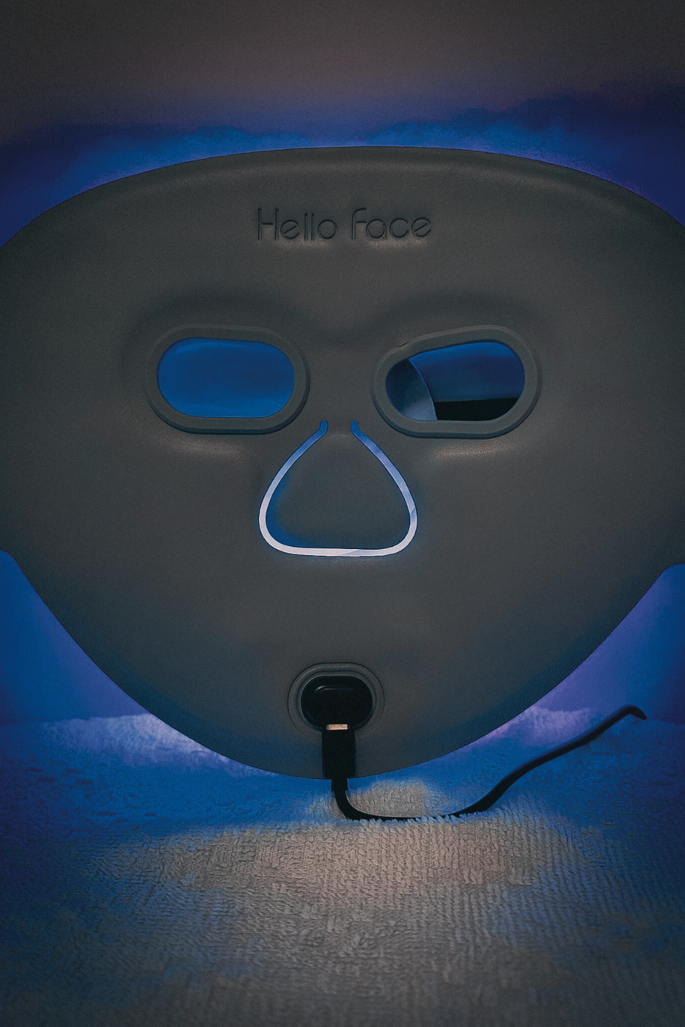 Hello Face LED Light Therapy Mask - 4 Soothing Light Modes for Relaxation and Radiance